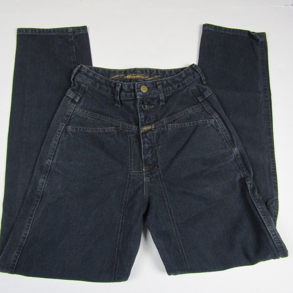 VTG Gibraud Black High Rise Carpenter Jeans